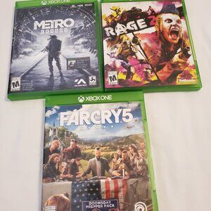 XBOX ONE video games a bundle of 3 games. for $65, free shipping.